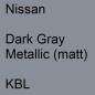 Preview: Nissan, Dark Gray Metallic (matt), KBL.